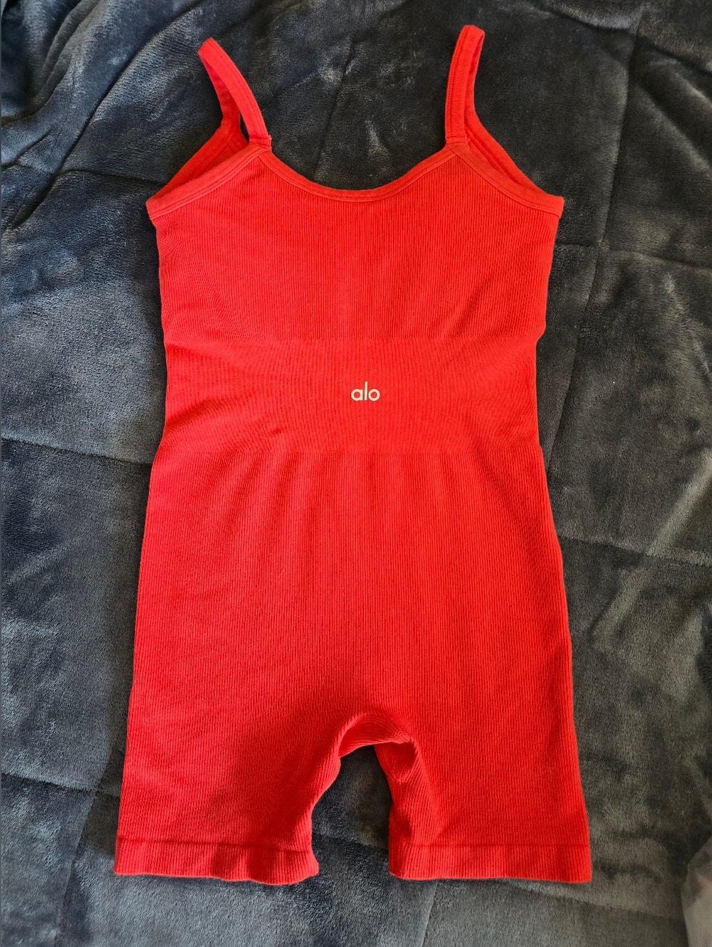 Alo Seamless Shortsie Romper
